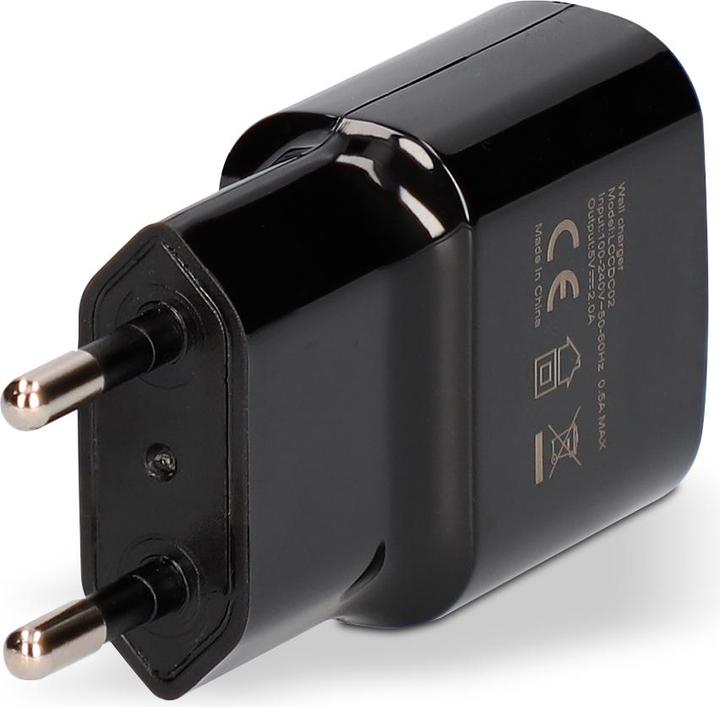 Produktbild Contact Wall Charger 1 Usb + Usb - Usb C Cable (10 W)