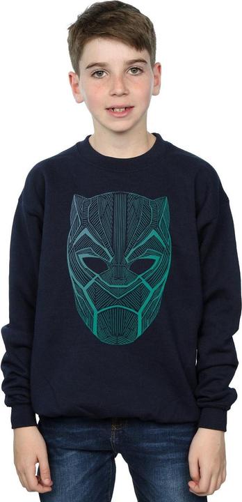 Image du produit - Sweat BLACK PANTHER TRIBAL MASK - Garçon (116)