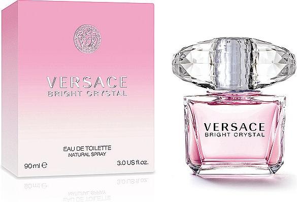 Actual product image Versace bright crystal (Eau de toilette, 90 ml)