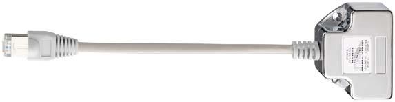 Actual product image Rutenbeck T-Adap network splitter