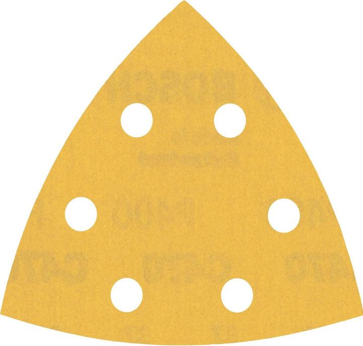 Produktbild Bosch Professional Zubehör EXPERT C470 Schleifpapier für Deltaschleifer, 93 mm, G 400, 5 Stück (400)