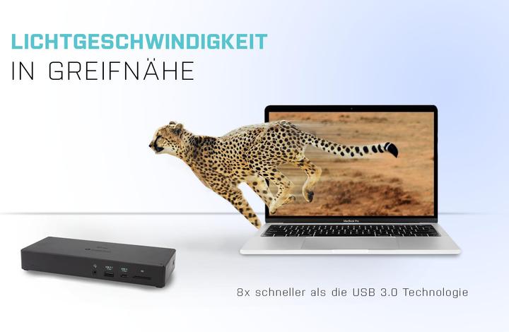 Produktbild i-tec Tb3tripledockpdch (Thunderbolt, 4 Ports)