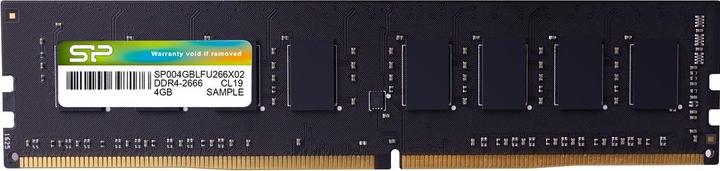 Actual product image Silicon Power SP004GBLFU266X02 Memory module GB DDR4 (1 x 4GB, 2666 MHz, DDR4-RAM)