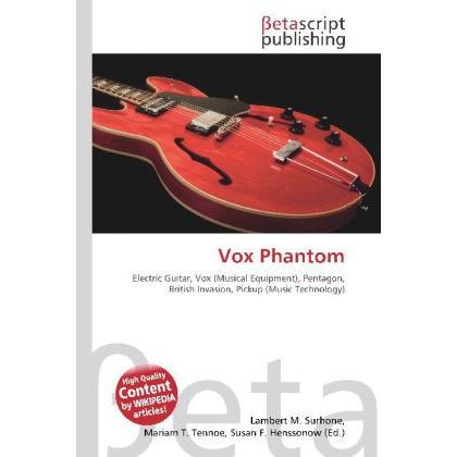 Vox Phantom, Fachbücher von Lambert M. Surhone, Miriam T. Timpledon, Susan F. Marseken
