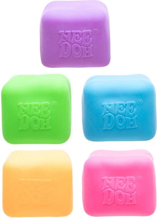 Actual product image NeeDoh Nice Cube Glow Fidget Toy