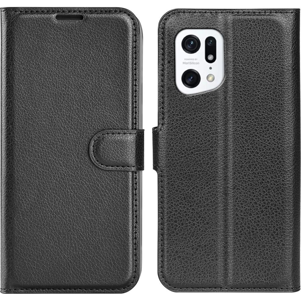 Thumbnail - Screenguard Oppo Find X5 Leather Guard Lederhülle (Oppo Find X5), Smartphone Hülle, Schwarz