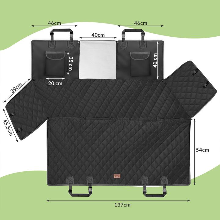 Immagine prodotto Kingsleeve Coperta per cani per auto (Cane, Lavabile)