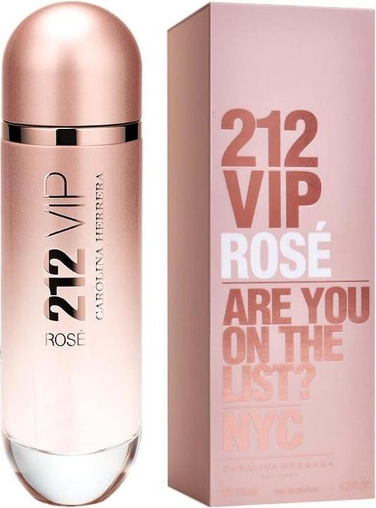 Actual product image Carolina Herrera 212 VIP Rose by Eau de Parfum Spray 125 ml (Eau de parfum, 125 ml)