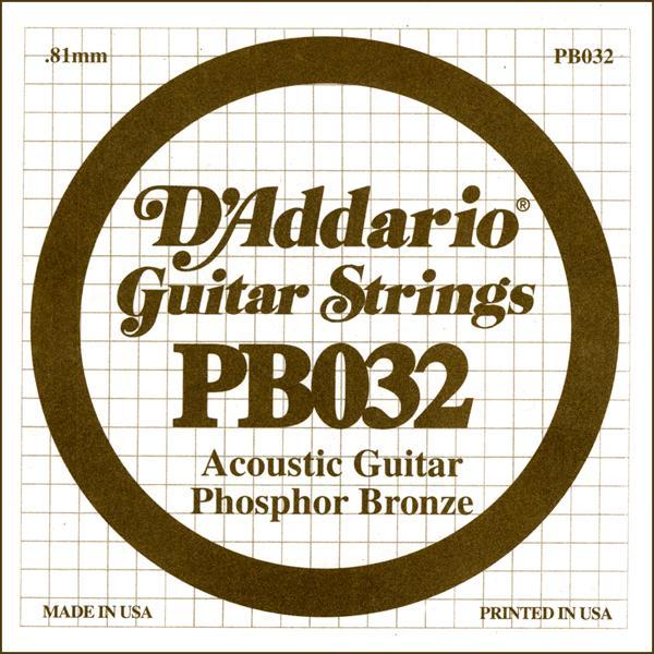 Produktbild D'Addario Pb032 (1x, Gitarre, 0.03")