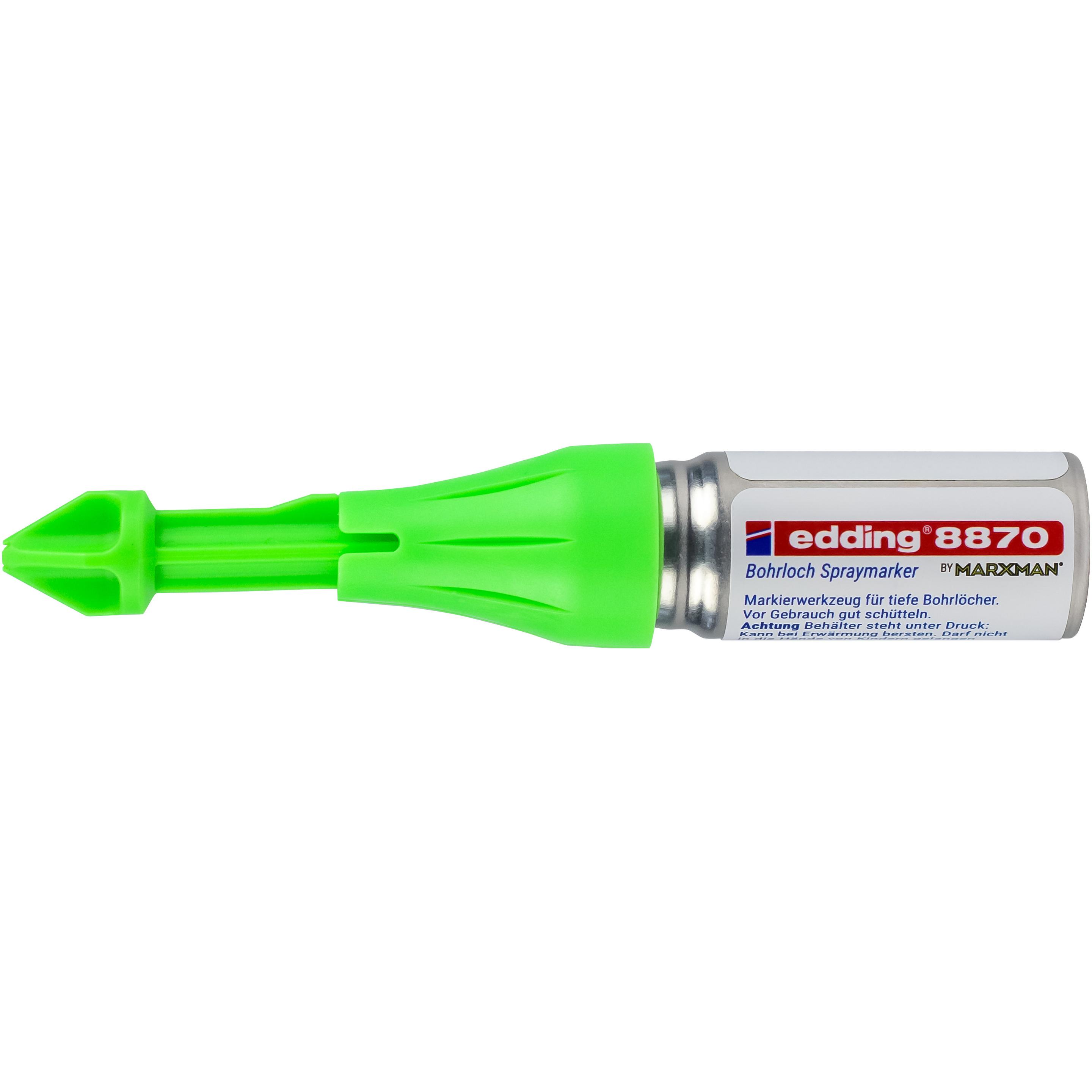 Edding, Marker, Bohrloch Spraymarker (Neongrün, 13 mm, 1 x)