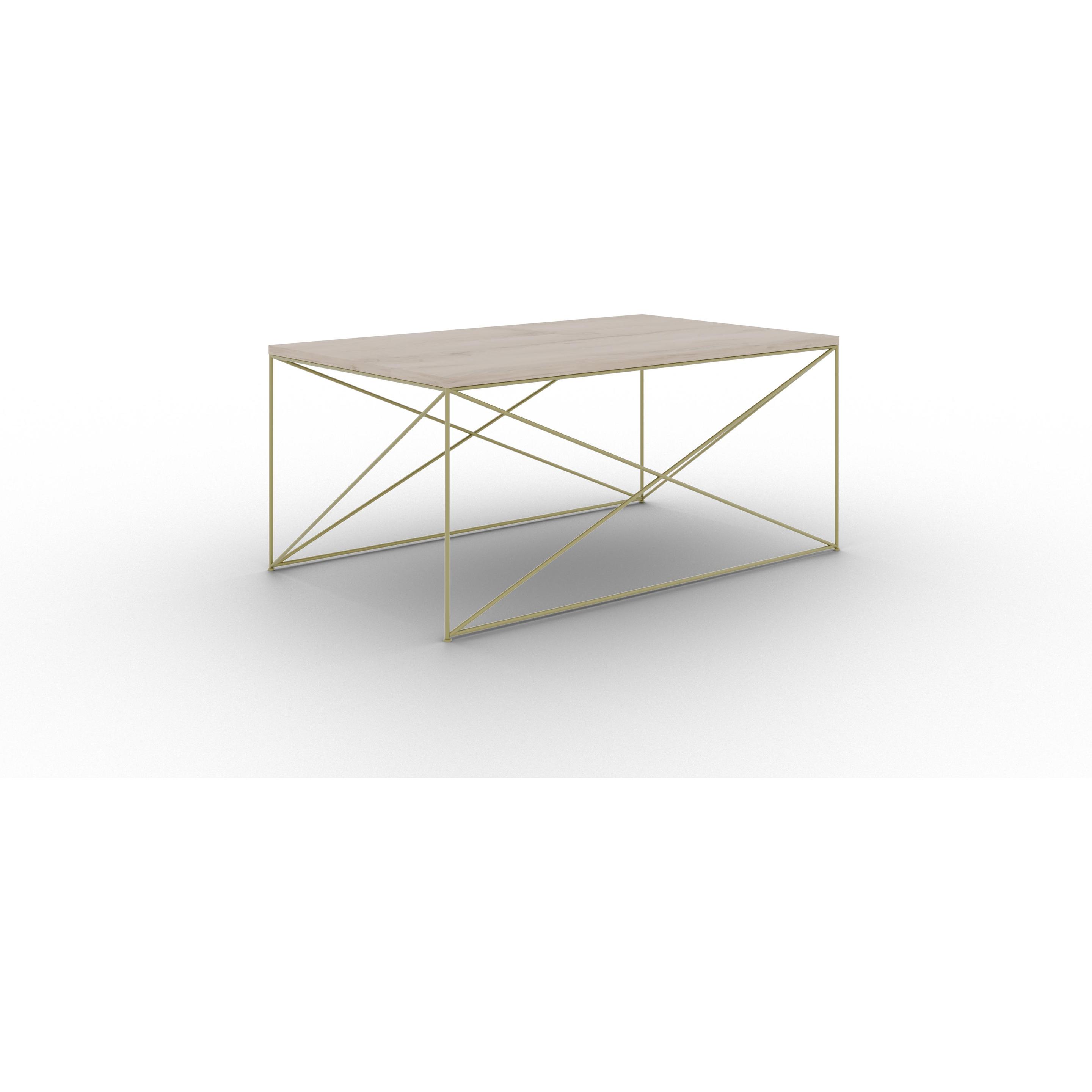 ADRK Furniture, Couchtisch + Beistelltisch, Dante (60 x 100 x 43 cm)