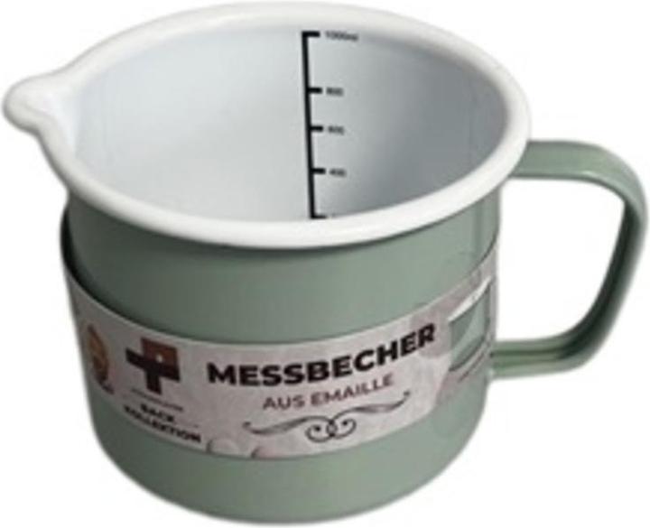 Produktbild Teamplayer Emaille Messbecher mit Skala (1000 ml)