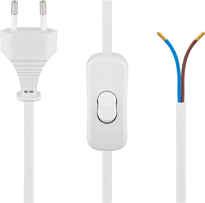 Goobay Netzkabel mit Schalter (1.50 m)