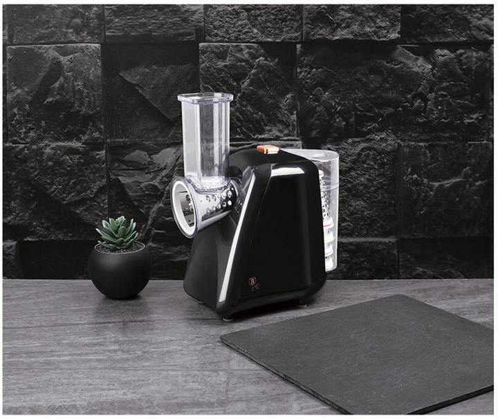 Produktbild BerlingerHaus Haus elektronische Reibe für Gemüse & Obst Black Rose Collection