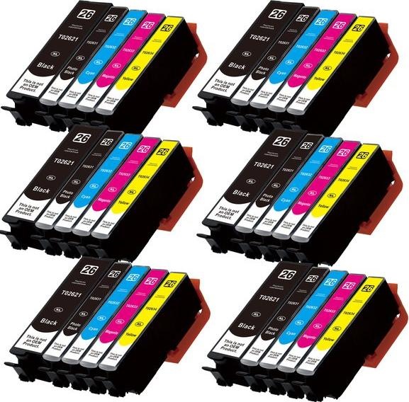 Immagine prodotto Hermex Cartuccia d'inchiostro compatibile XL per Epson Expression Premium XP-620 (M, FC, Y, C, PBK)