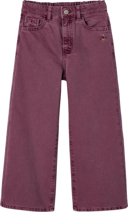 Produktbild Vertbaudet Weite Mädchen Hose mit Blumenstickerei (146)