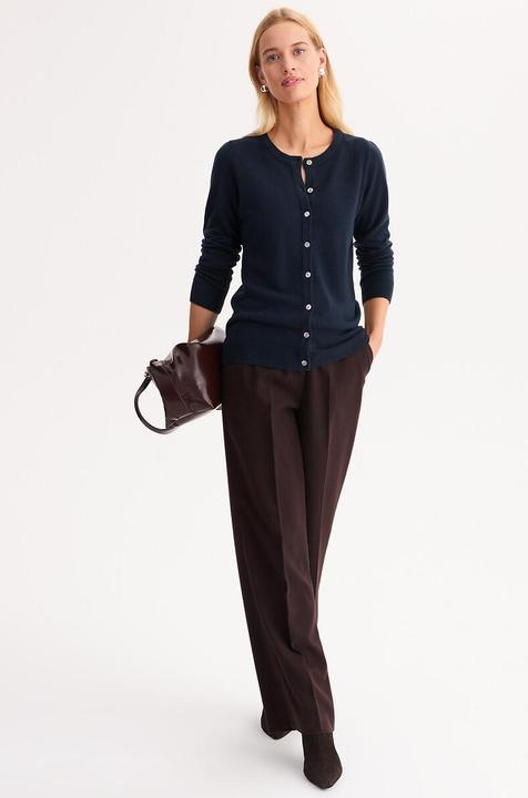 Produktbild Anne Weyburn Angenehm weiche Strickjacke mit Rundhalsausschnitt (S)