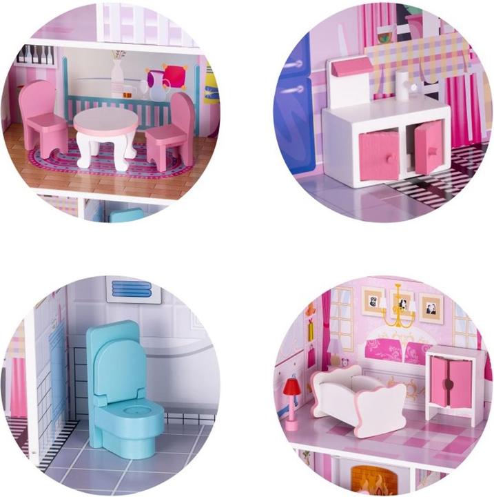Image du produit Chipolino Maison de poupées 9 meubles