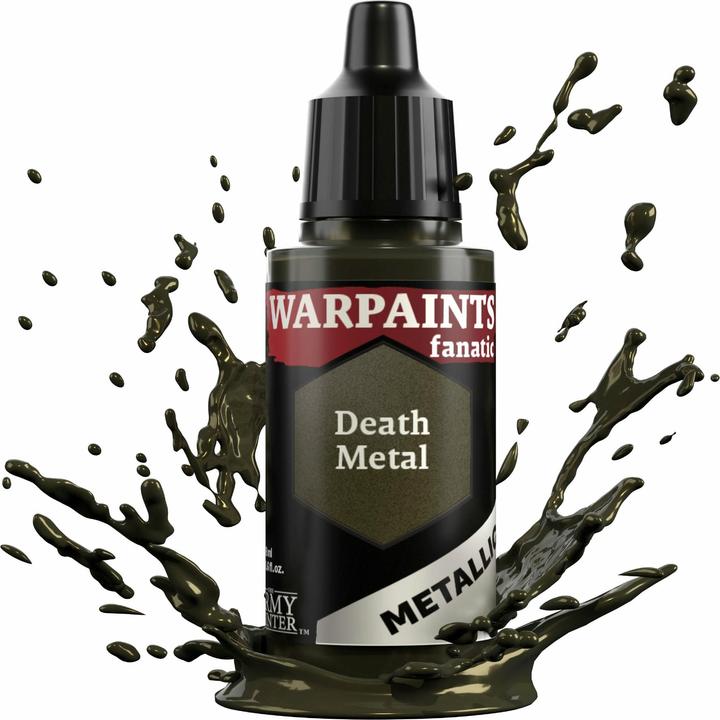 Productafbeelding The Army Painter Metallic kleur Warpaints Fanatic Metallic: Death Metal 18 ml