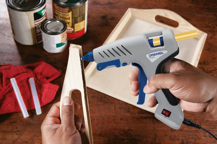 Produktbild Dremel Transparente Klebestifte, Holz, hohe Temperatur, 125 g, Ø 11m (12 Stück)