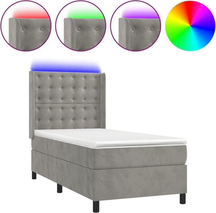 Actual product image vidaXL Boxspringbett (100 x 200 cm)