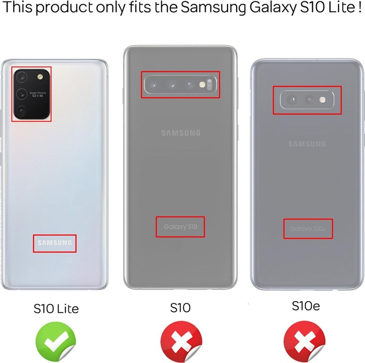 Produktbild Nalia Glitzer Hülle (Samsung Galaxy S10 Lite)
