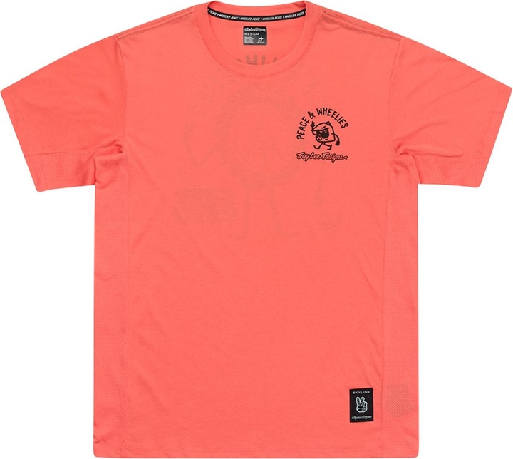 Produktbild Troy Lee Designs Skyline SS Ride Tee, P&W, melon, XXL (XXL)
