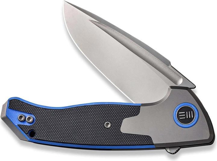 Image du produit WE Press Check Titanium G10 Black Blue DP (8 cm)