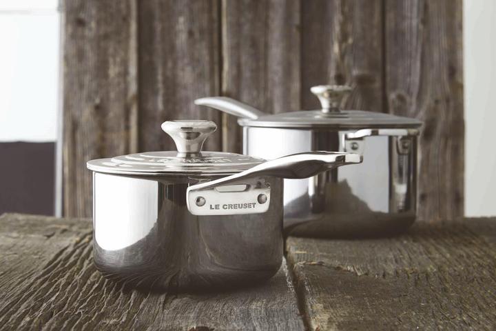 Actual product image Le Creuset 3-ply plus (Pot, Stainless steel, Aluminium)