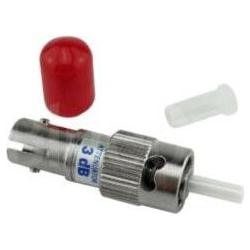 Thumbnail - BlueLAN LWL Dämpfungsglied Singlemode ST Simplex 8dB, Transceiver, Rot