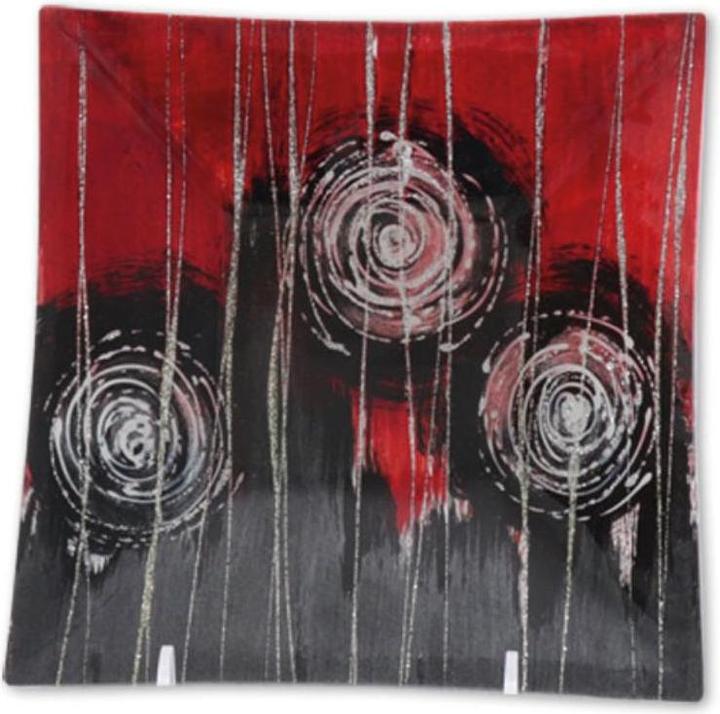 Seyko Geschenke 550340 - Glasplatte "Algion" Viereck, 19cm