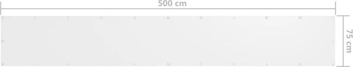 Produktbild vidaXL Sichtschutz Balkon (75 cm)