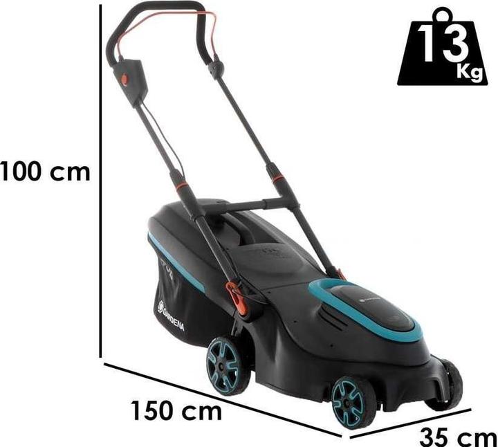 Image du produit Gardena Tondeuse à gazon sans fil PowerMax 37/36V P4A solo (Fonctionnement sur batterie)