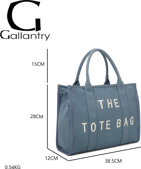 Actual product image Gallantry Totebag Fabric handbag size L (5 l)