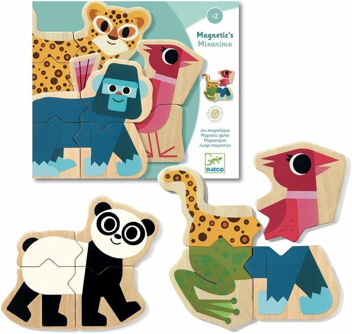 Produktbild Djeco Magnete Mixanimo (24x)