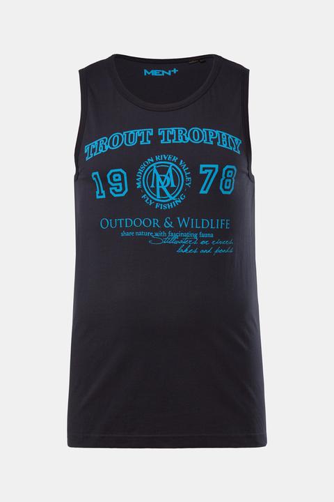 Produktbild Men+ Tanktop, Unterhemd, Print, Rundhals (XL)