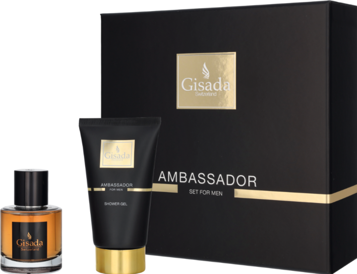 Immagine prodotto Gisada Ambassador Men Eau de Parfum 50 ml + Gel doccia 100 ml (Eau de parfum, 150 ml)