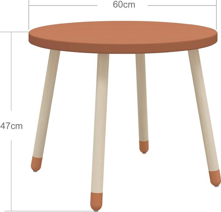 Produktbild Flexa Kindertisch Dots Rundviolett (Kindertisch)