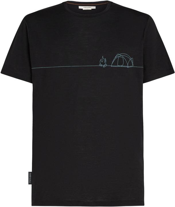 Actual product image Icebreaker Merino 150 Tech Lite S/S Tee Single Line Camp (S)