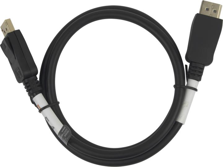 Image du produit Deltaco DisplayPort cable, DP 2.1a, DP54, 1,0m (1 m)