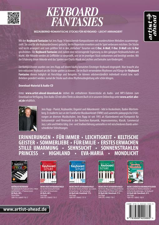 Actual product image Keyboard Fantasies (German, Jens Rupp, 2021)