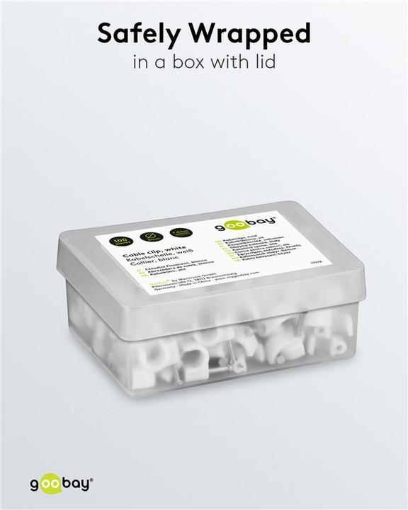 Produktbild Goobay Kabelschelle