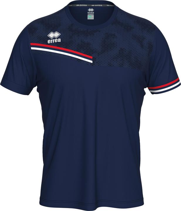 Navy Blue, Red, White