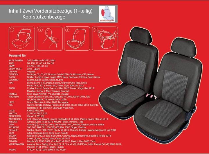 Produktbild HP Autozubehör Sitzschoner
