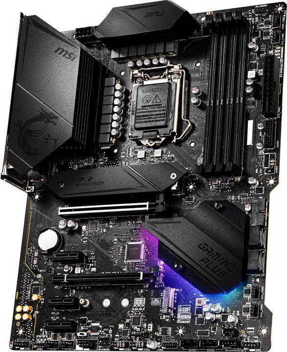 Image du produit MSI MPG Z490 Gaming Plus (LGA 1200, Intel Z490, ATX)