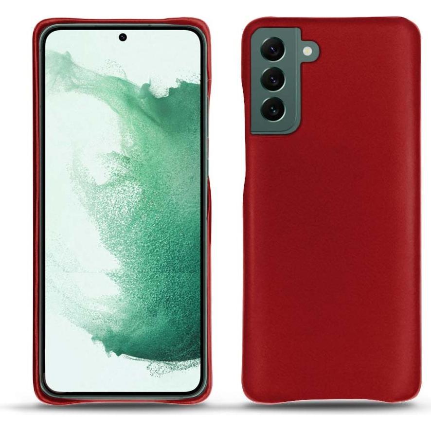 Noreve Lederschutzhülle (Samsung Galaxy S22+ 5G), Smartphone Hülle, Rot
