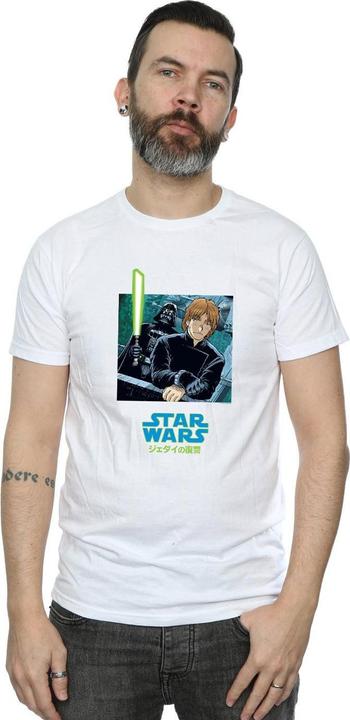 Image du produit Star Wars - T-shirt VADER AND LUKE ANIME - Homme (XL)
