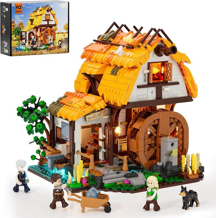 Lumibricks Wassermühle