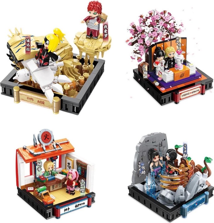 Actual product image Qman Diorama office of the Hokage