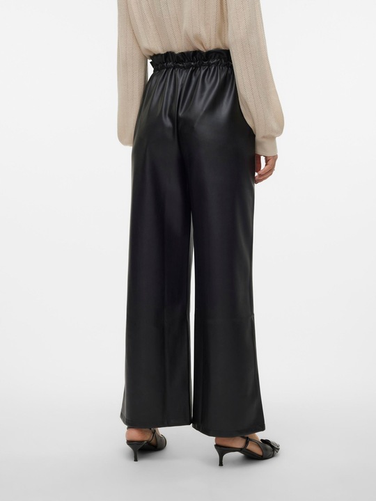 Produktbild Vero Moda VMPAULINA Hohe Taille Hose Hose in Lederoptik (M)